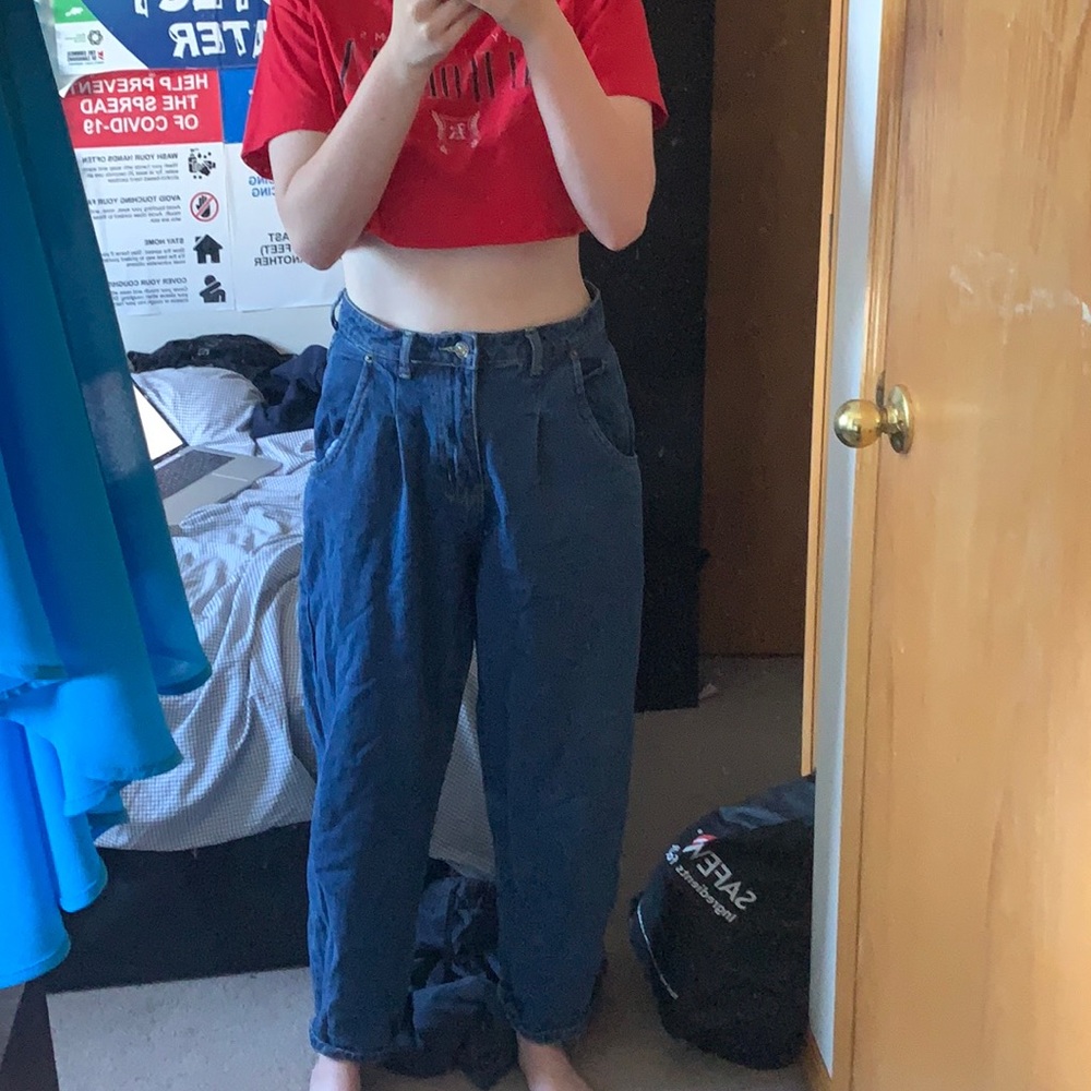 Carrot boyfriend jeans from romwe